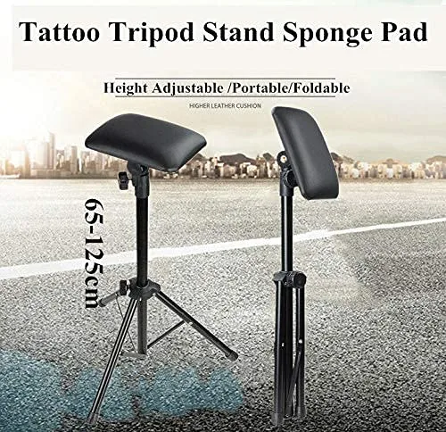 Tattoo Foot Stools Leg Rest Height Adjustable Tattoo Arm Rest Stand