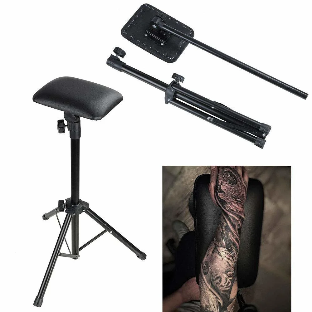 Tattoo Foot Stools Leg Rest Height Adjustable Tattoo Arm Rest Stand