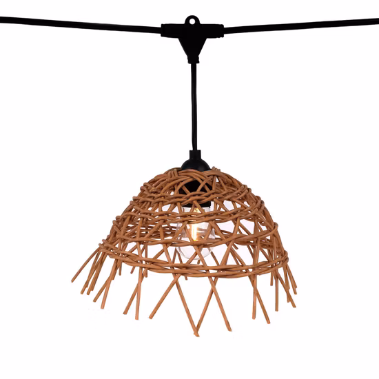 Boho Style LED Festoon Light