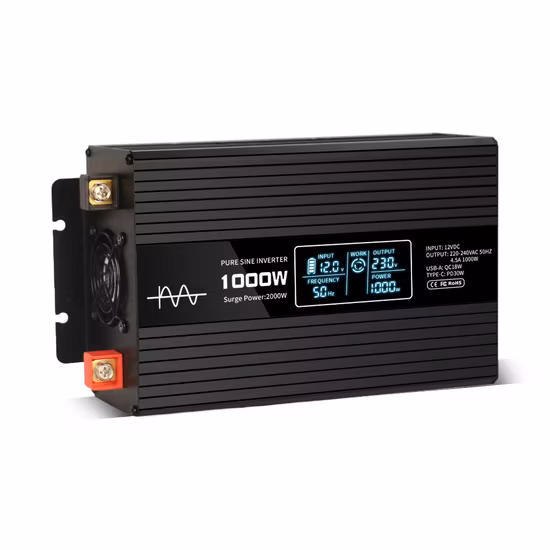Inversor de energia de onda senoidal pura 1000W/2000W/3000W/4000W/5000W/6000W