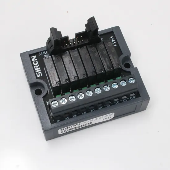 Módulo de relé PLC Siron 10p IDC Adaptador de transferência de buzina Módulo de relé de transferência de assento de buzina